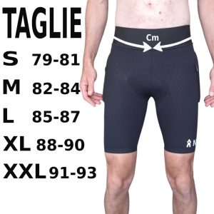 TAGLIE SOTTOPANTALONE CICLISMO MTB - NBP