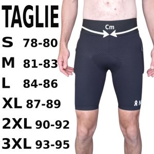 scelta taglie sottopantaloni enduro mtb