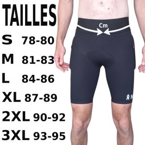 choi des tailles sous-short VTT - enduro