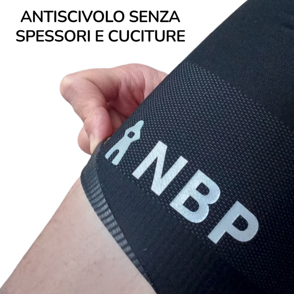 pantalone ciclista senza cuciture e spessori