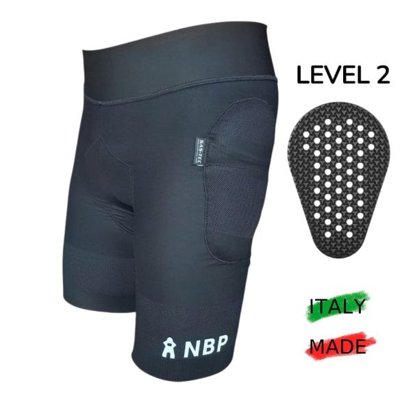 Cintura Protettiva 3D Imbottita Per Sport - Pantaloncini A Compressione Con Protezioni Da 12 Mm Per Fianchi, Cosce E Coccige, Per Calcio, Basket, Sci, Snowboard, Taglia Unica - 3