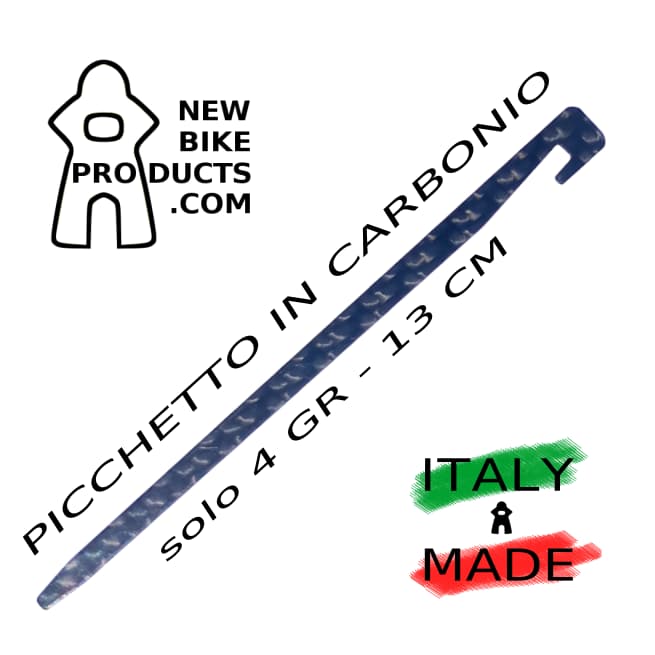 picchetti tenda in fibra di carbonio ultraleggeri