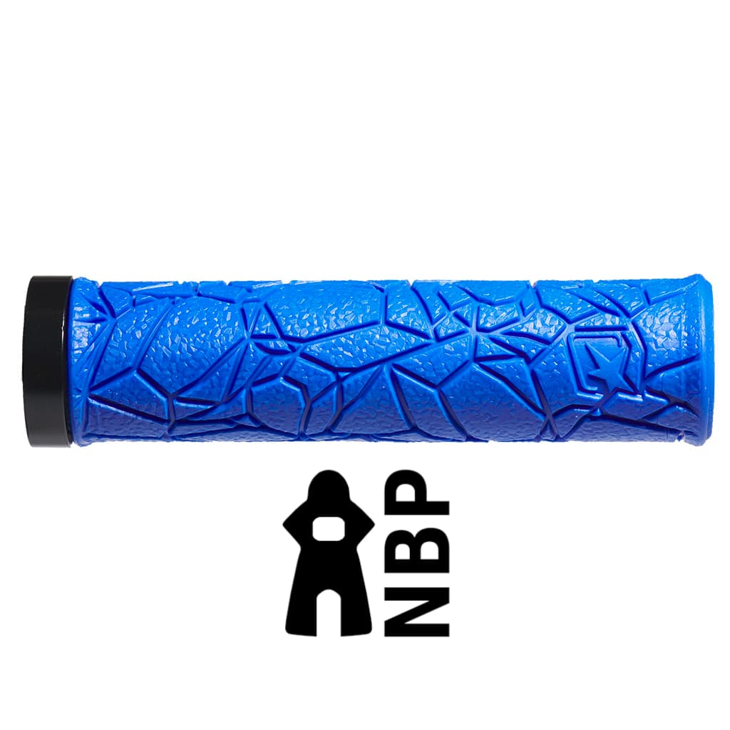 poignées VTT bleu poipoignées VTT couleur bleu - grip maximal