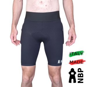 sottopantalone con protezioni MTB