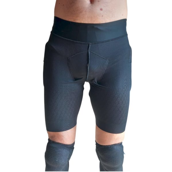 sottopantalone MTB con protezione anca