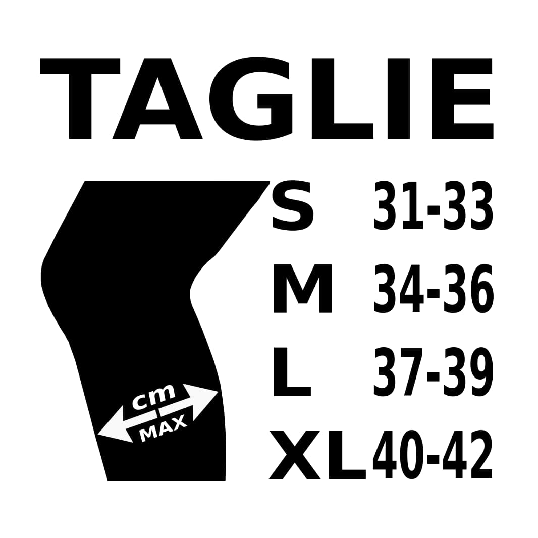 taglie-ginocchiere-nbp-mtb taglie ginocchiere nbp