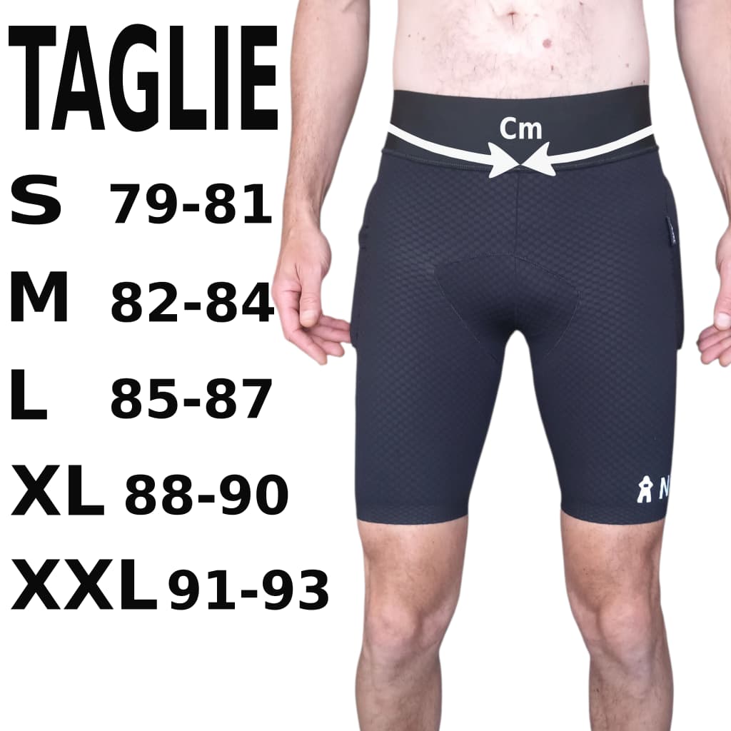 TAGLIE SOTTOPANTALONE CICLISMO MTB - NBP