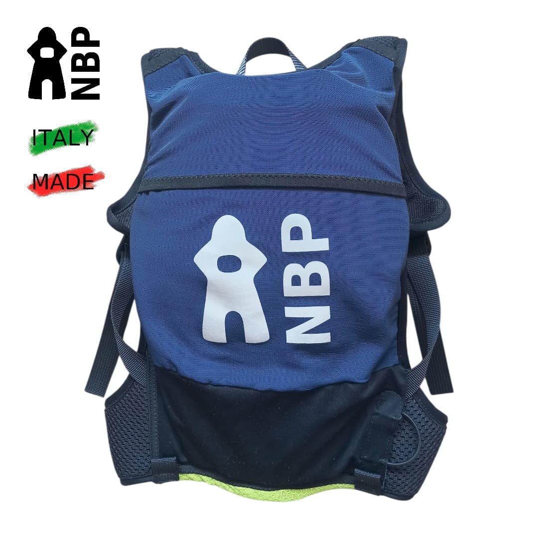 zaino MTB bimbo con dorsale omologata
